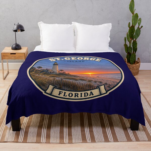 Item preview, St George Island Florida Vintage Sunset designed and sold by Swanny's Custom T-shirt and Gift Designs.