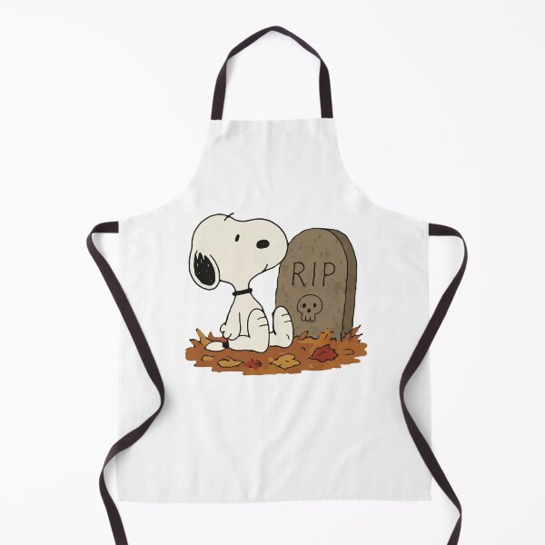 Item preview, Snoopy Sitting by a RIP Tombstone designed and sold by wingoo22.