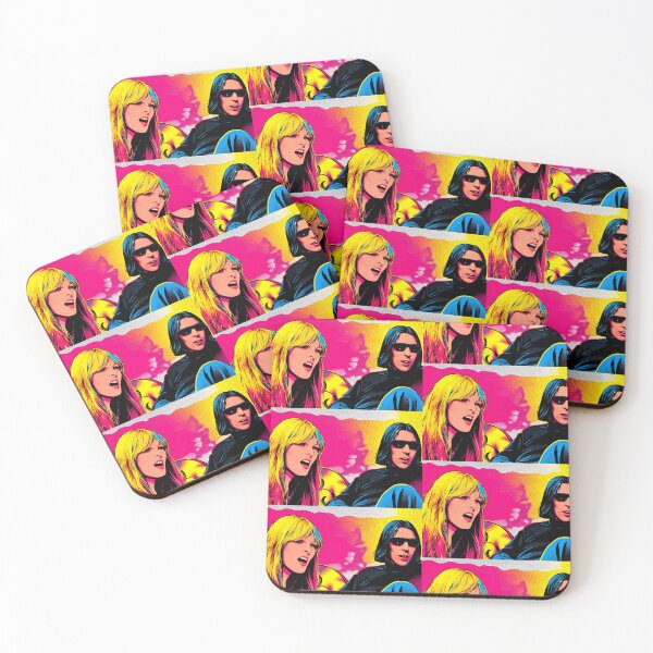 Item preview, Nico and John Cale Lichtenstein Pop style designed and sold by Cathedral of Curiosity.