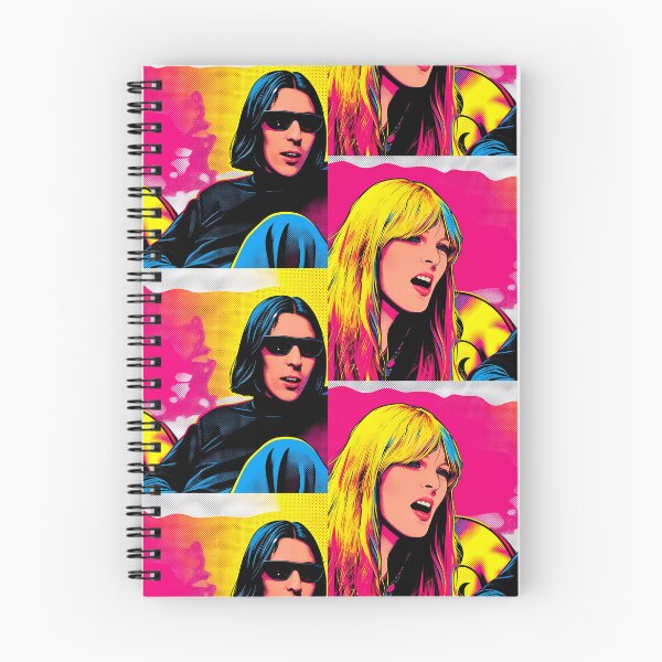 Item preview, Nico and John Cale Lichtenstein Pop style designed and sold by Cathedral of Curiosity.