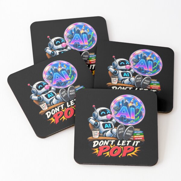 Item preview, DON’T LET IT POP — The AI Bubble designed and sold by signshirtz.