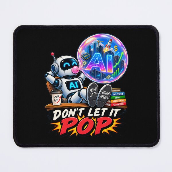 Item preview, DON’T LET IT POP — The AI Bubble designed and sold by signshirtz.