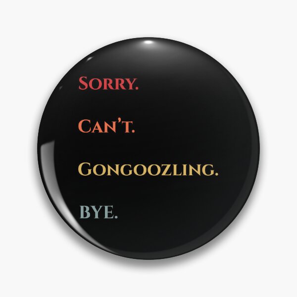 Item preview, Retro Sorry Can’t Gongoozling Bye - Gongoozling Lovers designed and sold by Wiss2Arts.