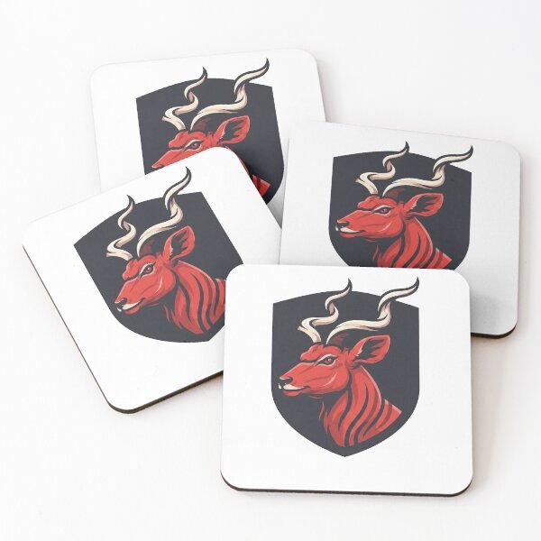 Item preview, Angry Red Kudu Shield designed and sold by funspms.