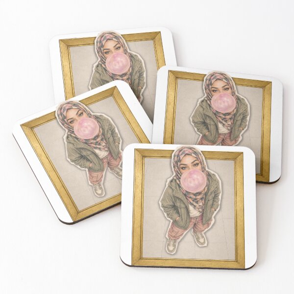 Item preview, Vote Bubble Gum Girl - Hijab designed and sold by KBwiththeTees.
