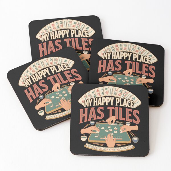 Item preview, My Happy Place Has Tiles designed and sold by Daily Mood Tees.