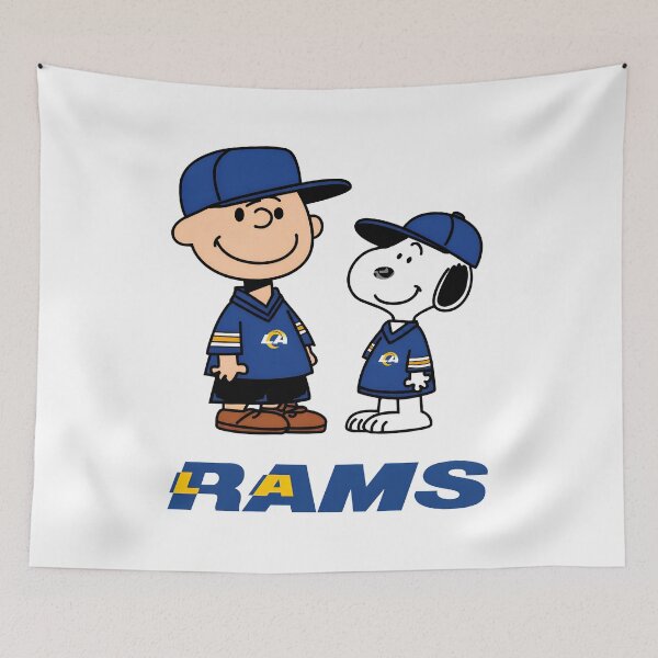 Item preview, Charlie Brown Snoopy Rams designed and sold by Dark-Symbol-Lab.