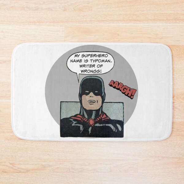 Item preview, My Superhero name is TypoMan! - Office Humor designed and sold by SSustainable.