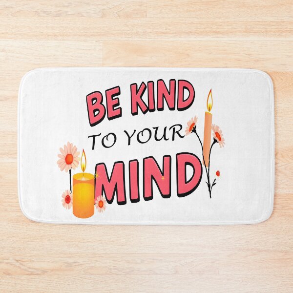 Item preview, Be Kind To Your Mind Retro Puffy Mental Health Aesthetic designed and sold by ilyasartist.