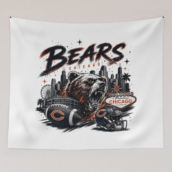 Item preview, Welcome To Fabulous Chicago Bears Football Soldier Field Graphic designed and sold by Derekquie.