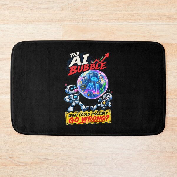 Item preview, THE AI BUBBLE — What Could Possibly Go Wrong? designed and sold by signshirtz.