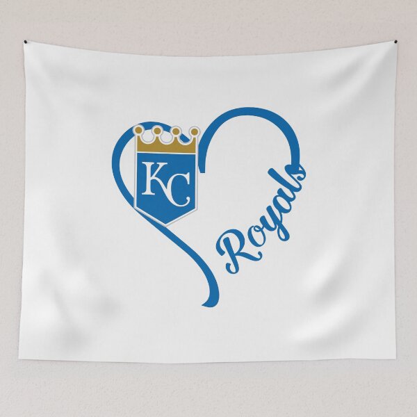 Artikelvorschau, KC Baseball Team Heart Script entworfen und verkauft von Dark-Symbol-Lab.