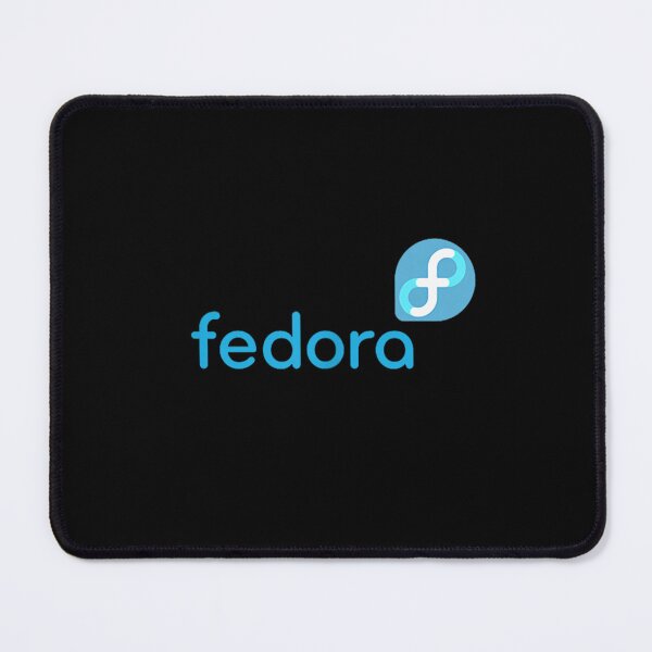 Artikelvorschau, Fedora Linux Blue Tagline entworfen und verkauft von Foxintheloart.