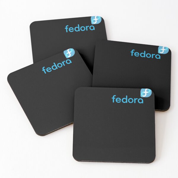 Item preview, Fedora Linux Blue Tagline designed and sold by Foxintheloart.