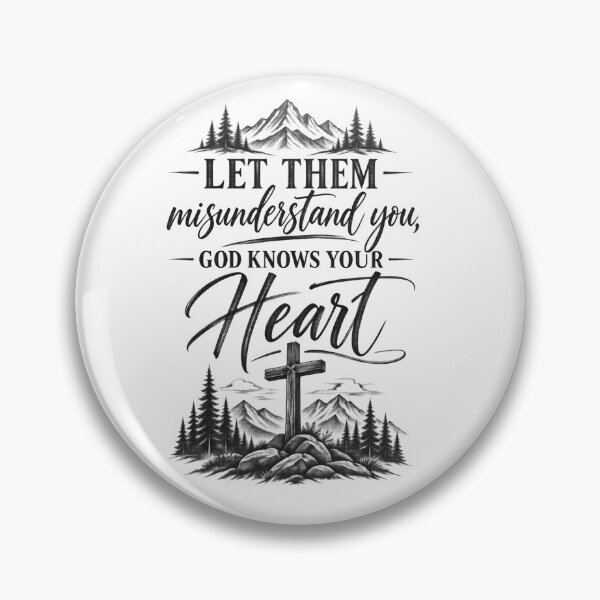 Item preview, Let Them Misunderstand You, God Knows Your Heart designed and sold by CScollective.