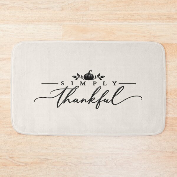 Item preview, Simply Thankful – Elegant Minimalist Thanksgiving Pumpkin designed and sold by HO•Designs.