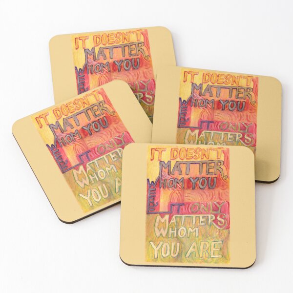 Item preview, It doesn't matter whom you were it only matters whom you are designed and sold by InitiallyNO.