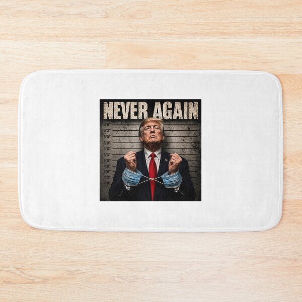 Item preview, NEVER AGAIN — COVID, CHINESE VIRUS & THE FIGHT FOR FREEDOM | TRUMP 2028 designed and sold by PinkOmegaLul.
