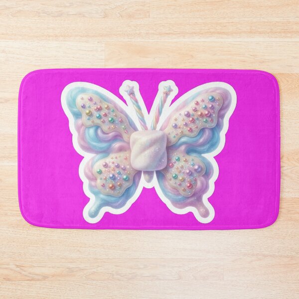 Item preview, Kawaii Candy Marshmallow Butterfly Art designed and sold by Azurart2.