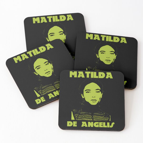Item preview, Diseño de retrato moderno inspirado en Matilda De Angelis designed and sold by TatyMonahan.