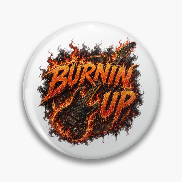 Item preview, Jonas Brothers Burnin Up Tour All Over Again Fiery Guitar designed and sold by Derekquie.