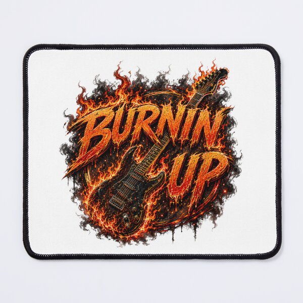 Item preview, Jonas Brothers Burnin Up Tour All Over Again Fiery Guitar designed and sold by Derekquie.