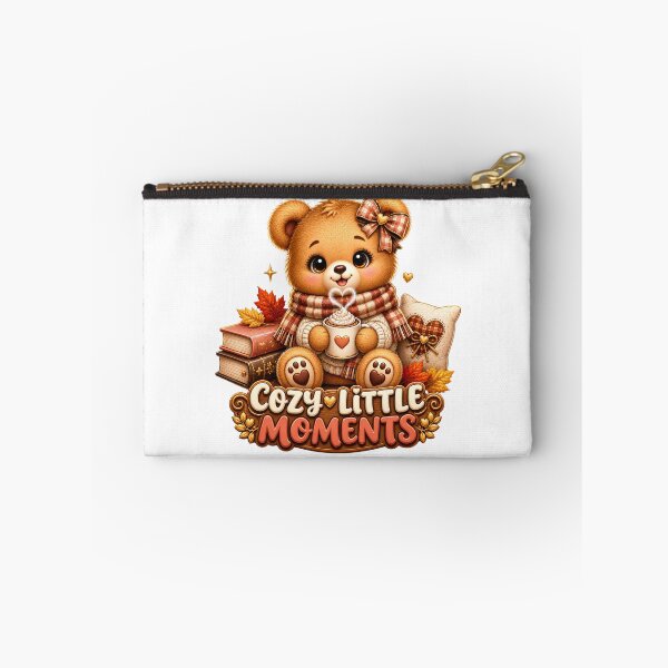 Item preview, Cozy Little Moments Cute Bear – Warm Autumn Book Lover Aesthetic designed and sold by HO•Designs.