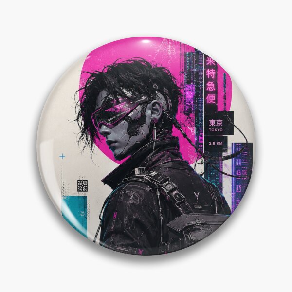 Item preview, Future Express Courier 2077 — Cyberpunk Tokyo Poster designed and sold by MarksBook.