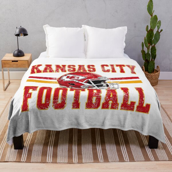 Item preview, Kansas City Football Helmet Distressed Vintage Graphic designed and sold by Derekquie.