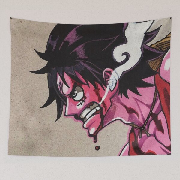 Item preview, Luffy Gear 2 One Piece designed and sold by Amanda-Drawing.