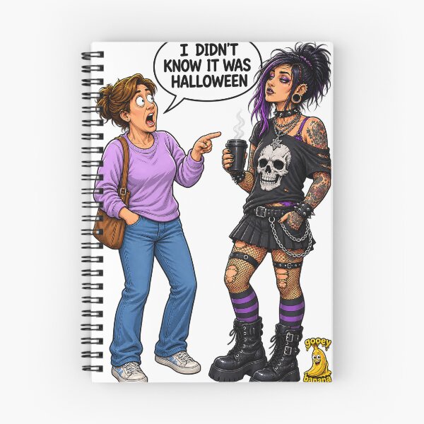 Item preview, I Didn't Know It Was Halloween – Funny Goth Halloween designed and sold by gooeybanana.