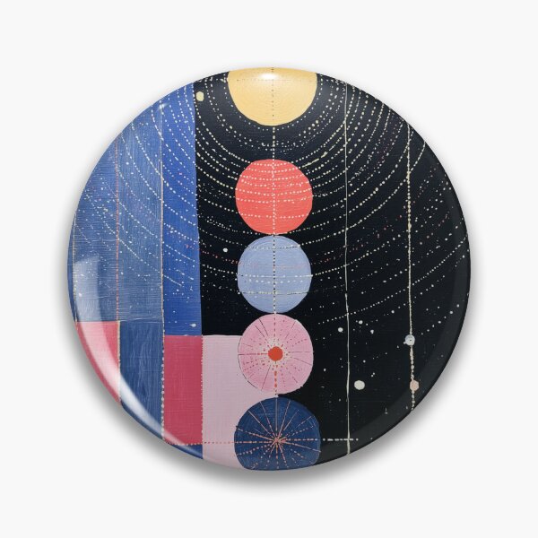 Item preview, Abstract Geometric Starry Night Celestial Orbit Star Chart designed and sold by Terry Bain.