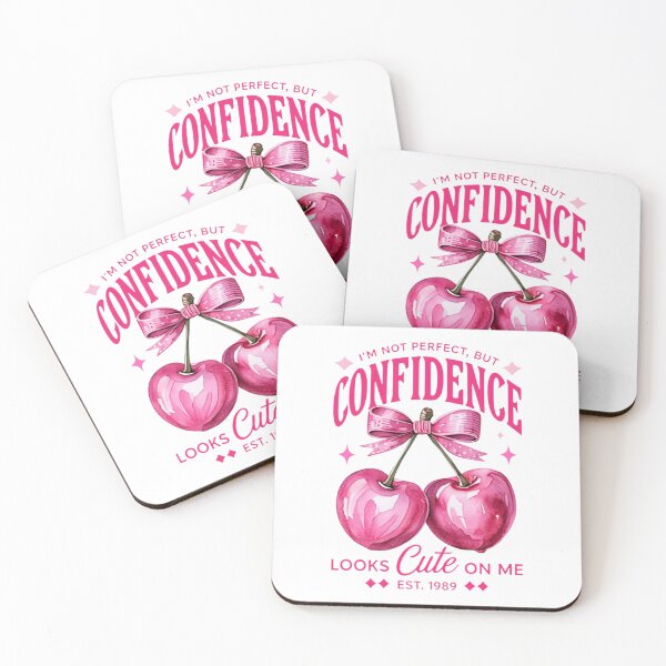 Item preview, Confidence Looks Cute on Me | Cute design for girlies designed and sold by magiquecreations.