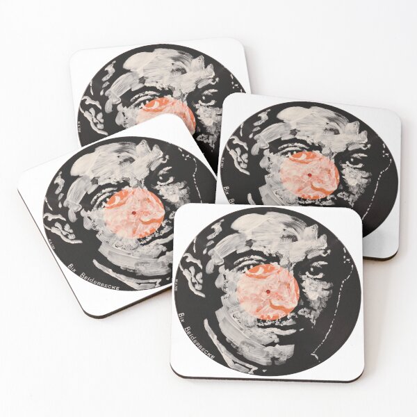 Item preview, BIX BEIDERBECKE – Hand Painted Vinyl Art Print designed and sold by Yurii Yermolenko.