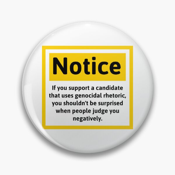 Item preview, Anti fascism notice you will be judged.  designed and sold by Rachel the Artist .