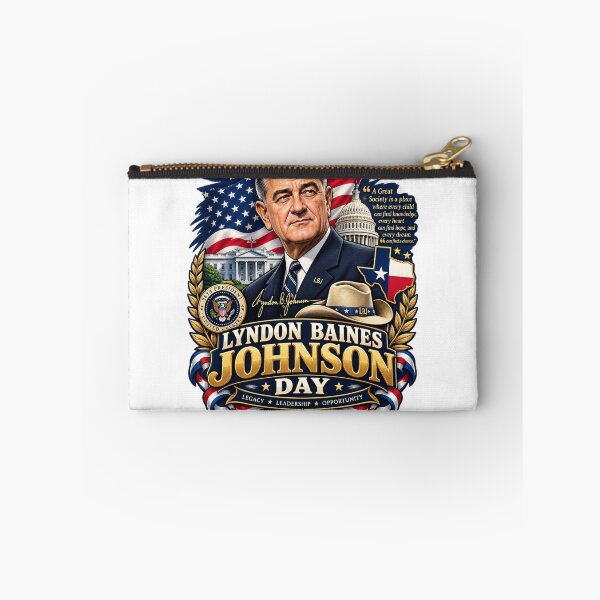 Item preview, Lyndon Baines Johnson Day Patriotic Vintage Presidential Tribute | LBJ Texas USA designed and sold by Cellara91.