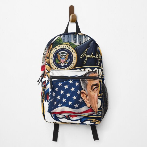 Item preview, Lyndon Baines Johnson Day Patriotic Vintage Presidential Tribute | LBJ Texas USA designed and sold by Cellara91.