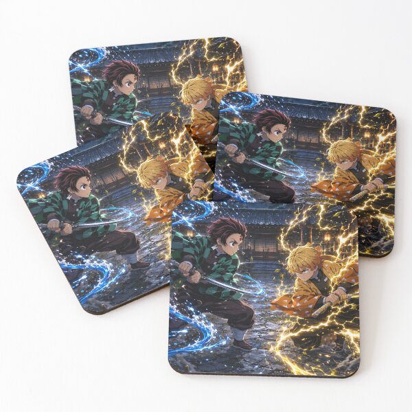 Item preview, Tanjiro Vs Zenitsu  designed and sold by jinwooo.