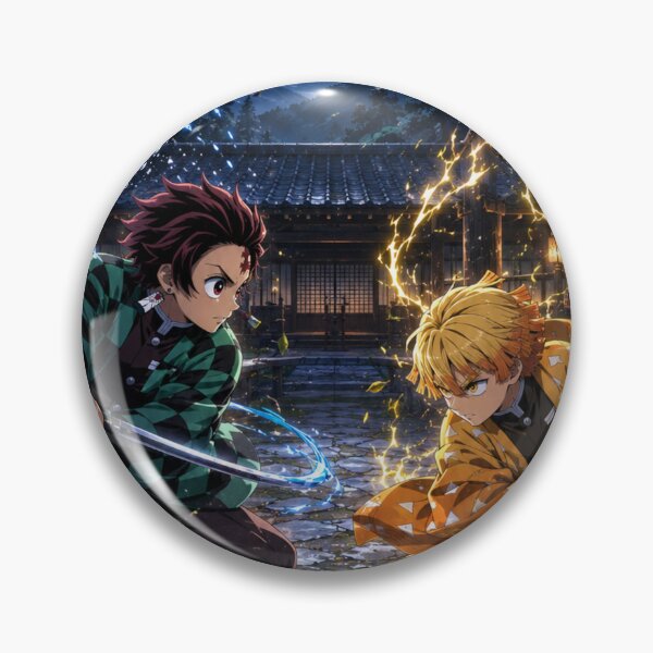 Item preview, Tanjiro Vs Zenitsu  designed and sold by jinwooo.