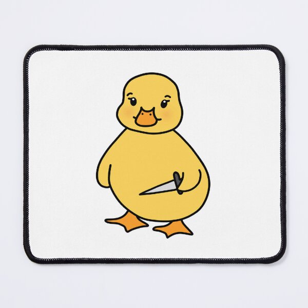 Item preview, Duck with knife designed and sold by EarlGrey88.
