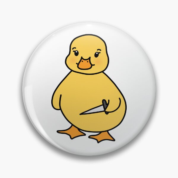 Item preview, Duck with knife designed and sold by EarlGrey88.