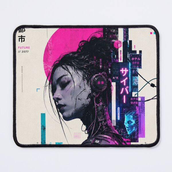 Item preview, Future Metropolis 2077 — Cybernetic Neon Dream designed and sold by MarksBook.