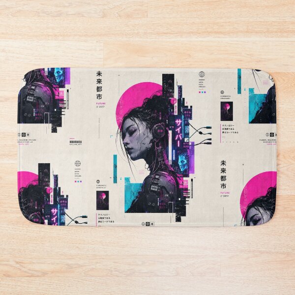 Item preview, Future Metropolis 2077 — Cybernetic Neon Dream designed and sold by MarksBook.