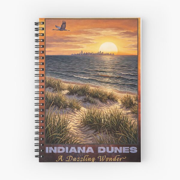 Item preview, Indiana Dunes Dazzling Wonder Iconic Poster designed and sold by indianadunes.