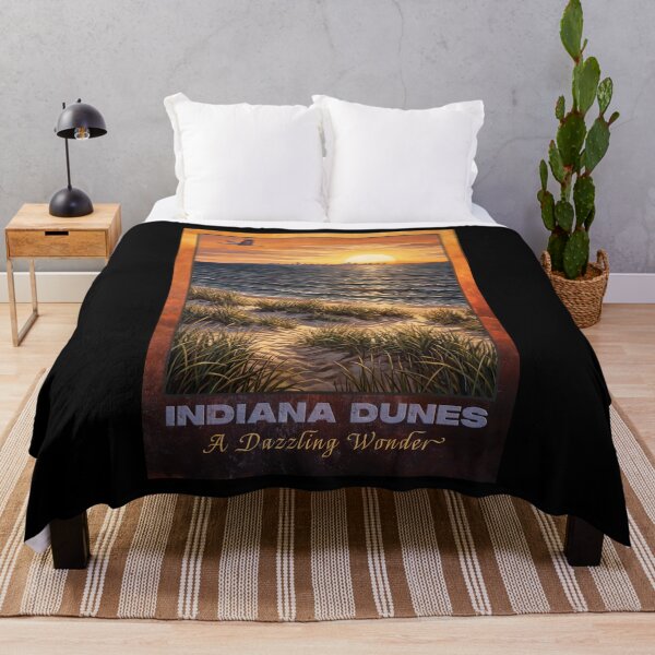 Item preview, Indiana Dunes Dazzling Wonder Iconic Poster designed and sold by indianadunes.