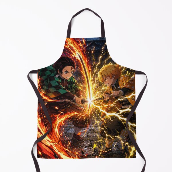 Item preview, Zenitsu Vs Tanjiro designed and sold by jinwooo.