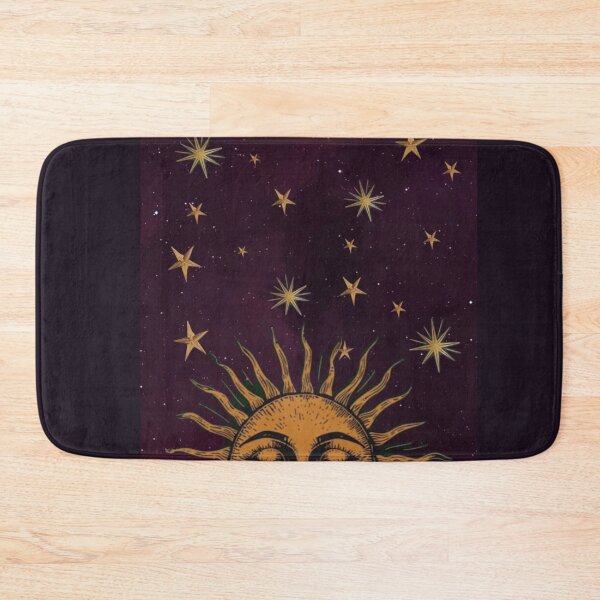 Item preview, Vintage Celestial Sun & Stars - Whimsigoth Alt Aesthetic Print designed and sold by BrontesWhimsyStore.