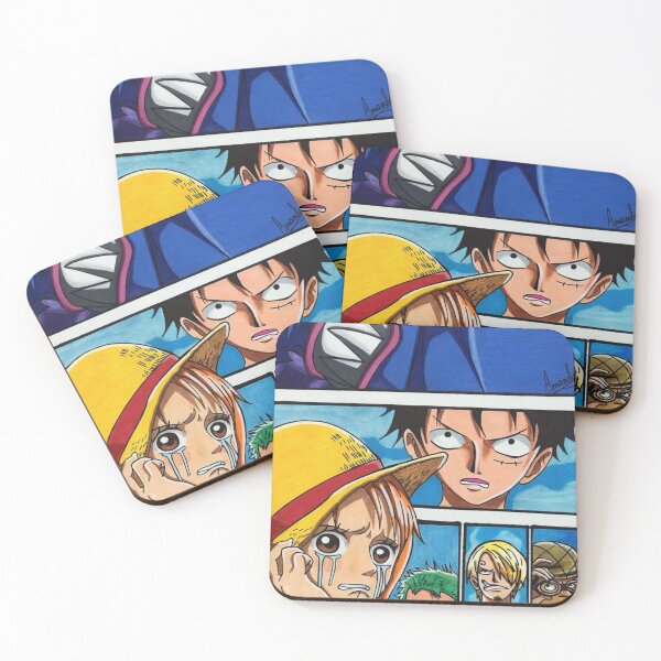 Item preview, Luffy vs Arlong One Piece designed and sold by Amanda-Drawing.