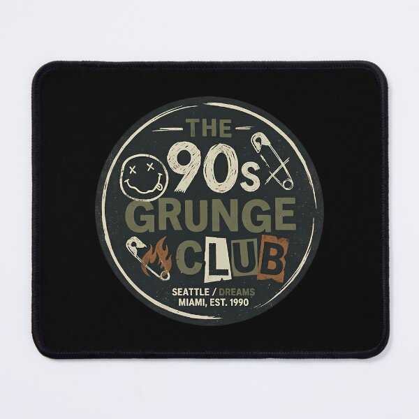 Item preview, 90S Grunge Club - Alternative Rock Aesthetic designed and sold by WashedInFaith.