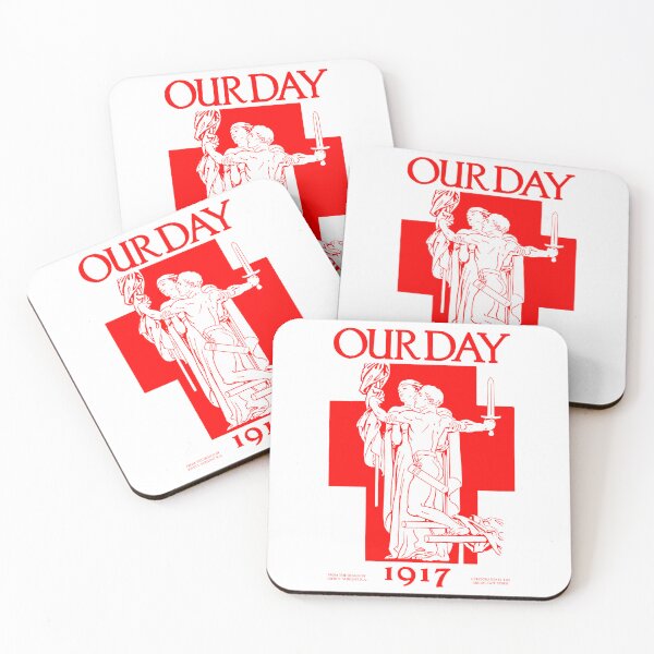 Item preview, Red Cross Vintage Poster designed and sold by dotingkettle.